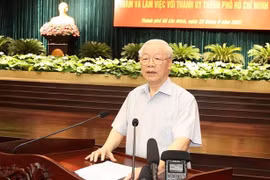 Máximo dirigente político de Vietnam pide a Ciudad Ho Chi Minh ser locomotora para desarrollo regional