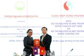 Vietnam y Laos fortalecen cooperación en gestión de recursos naturales y entorno