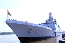 Buques de la Armada india visitan Ciudad Ho Chi Minh