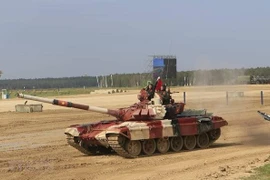 El equipo de tanques de Vietnam inicia actividades en Juegos Militares Internacionales
