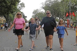 Llegada de turistas a Hanoi aumenta casi 20 veces durante días festivos