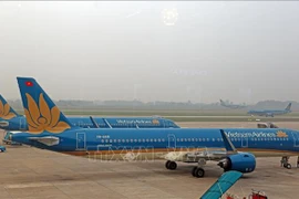 Aeropuerto Internacional de Noi Bai en Hanoi opera con normalidad
