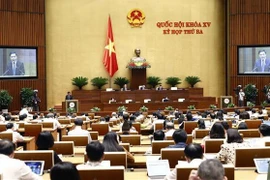 Vota Parlamento vietnamita varios proyectos de leyes