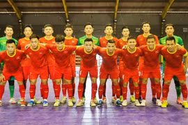 Convocan 14 jugadores para la selección nacional de fútbol sala de Vietnam
