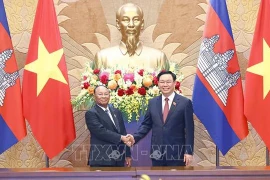 Concluye con éxito visita a Vietnam de presidente de Asamblea Nacional de Camboya