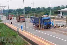 Provincia de Quang Ninh despacha más de 45 mil toneladas de mercancías