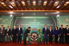 Bolsa de valores de Vietnam abre primera sesión bursátil de 2022