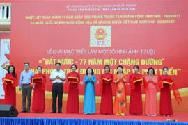 Exposición en ciudad de Hai Phong resalta logros del desarrollo de Vietnam en últimos 77 años 