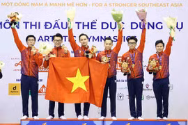 SEA Games 31: Vietnam gana oro en gimnasia artística masculina
