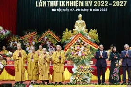 Presidente de Vietnam asiste a IX Congreso Nacional de Budismo 