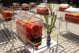 Entierran restos de mártires vietnamitas fallecidos en Camboya
