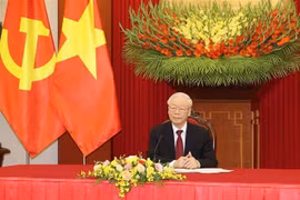 Máximo dirigente partidista de Vietnam sostiene llamada telefónica con canciller alemán
