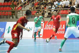 SEA Games 31: Indonesia consigue valioso empate ante Vietnam en fútbol sala