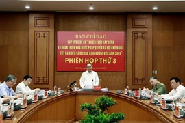 Presidente de Vietnam exige prestar mayor atención a construcción de Estado de derecho