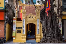 Arquitectura única de la casa comunal de Co Vu en Hanoi