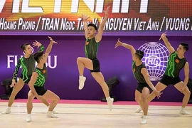 Conquista Vietnam medalla dorada en Campeonato Mundial de Aeróbic