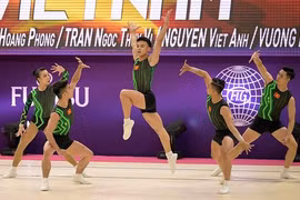 Conquista Vietnam medalla dorada en Campeonato Mundial de Aeróbic
