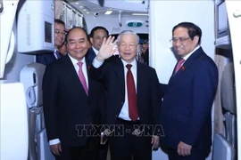 Secretario general del PCV concluye visita oficial a China