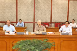 Máximo dirigente partidista de Vietnam preside reunión del Buró Político sobre temas importantes