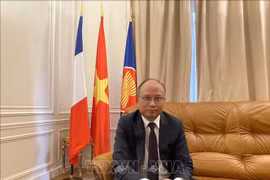 Embajador laosiano felicita a diplomáticos vietnamitas en Francia con motivo del Tet