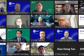 Grupos de energía vietnamita y singapurense vigorizan cooperación