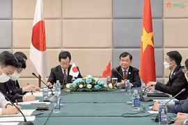 Efectúan reunión bilateral de viceministros de Defensa de Vietnam y Japón 