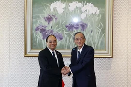 Presidente vietnamita se reúne con titular de la Cámara de Representantes de Japón