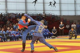 Vietnam gana tres medallas de oro en VI Campeonato Mundial de Vovinam 