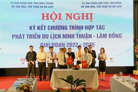 Localidades vietnamitas cooperan para desarrollar el turismo