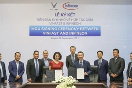 VinFast e Infineon amplían su asociación en electromovilidad