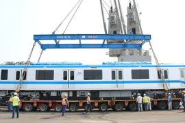 Llegarán este mes trenes restantes de línea 1 de metro urbano de Ciudad Ho Chi Minh