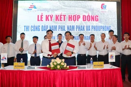Entablan empresas vietnamitas lazos para construcción de obra hidroeléctrica en Laos