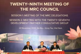 Efectúan reunión 29 del Consejo de Comisión del Río Mekong en Vietnam