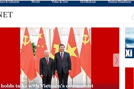 Alaba prensa china resultados de visita de máximo dirigente partidista de Vietnam