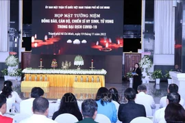 Rinden homenaje a fallecidos durante la pandemia del COVID-19