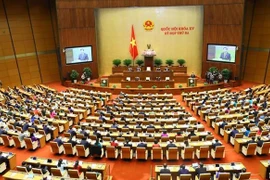 Inauguran tercer período de sesiones de Asamblea Nacional de Vietnam 