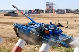 Alcanza equipo de tanque de Vietnam resultado alentador en semifinales de Army Games