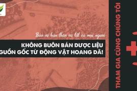 Vietnam elimina prescripción de medicamentos derivados de animales salvajes