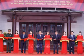 Inauguran Templo dedicado a los mártires vietnamitas de batalla de Dien Bien Phu