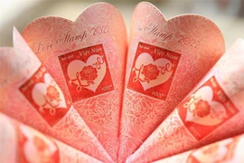 Vietnam emite sellos postales con motivo del Día de San Valentín