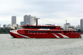Inauguran ruta de transporte fluvial de alta velocidad en ciudad vietnamita