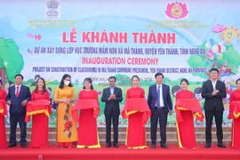 La India financia instalaciones de educación preescolar en Vietnam