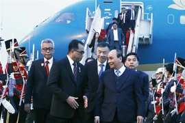 Presidente vietnamita llega a Yakarta para visita estatal a Indonesia