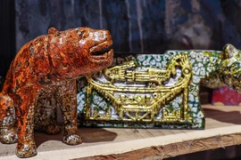 Exposición destaca imagen del tigre en arte antiguo de Vietnam