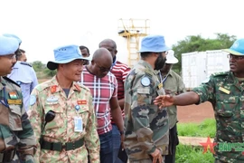 Equipo de ingenieros de Vietnam recibe tareas tras llegada a Abyei 