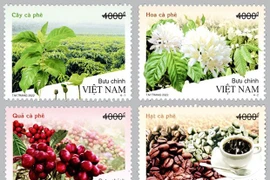 Lanzan en Vietnam sellos postales con aroma a café