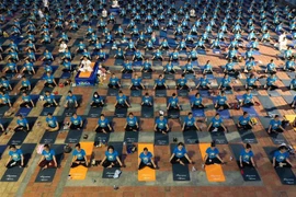 Nutrida participación en Festival Internacional de Yoga - Da Nang 2022