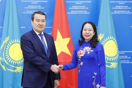 Vicepresidenta vietnamita concluye viaje a Kazajstán