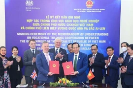 Vietnam y Reino Unido intensifican cooperación en educación vocacional 