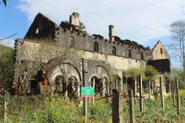 La belleza del antiguo monasterio de Ta Phin en Sapa
